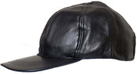 Genuine Leather Lambskin Baseball Cap #1003