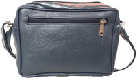 Genuine Leather Cowhide Unisex Shoulder Messenger Bag #3662