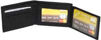 Genuine Lambskin Leather Bi-Fold Slim Card Wallet #4160