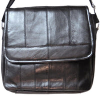 Genuine Lambskin Leather Ladies Flapover Shoulder Bag #6080