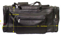Genuine Cowhide Travel / Sports Bag # 9520