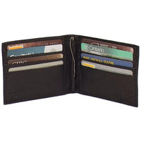 Genuine Leather Lambskin Men's Wallet with Bill Clip #4057