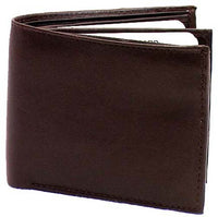 Genuine Leather Lambskin Men's Wallet with Change Pocket #4207
