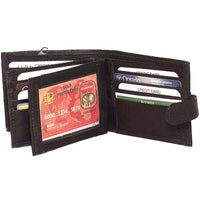 Genuine Leather Lambskin Men's Wallet with 21 cards #4191-L