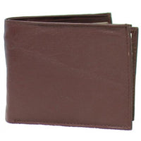 Genuine Cowhide Leather Men's Wallet with Pull Out ID #4618